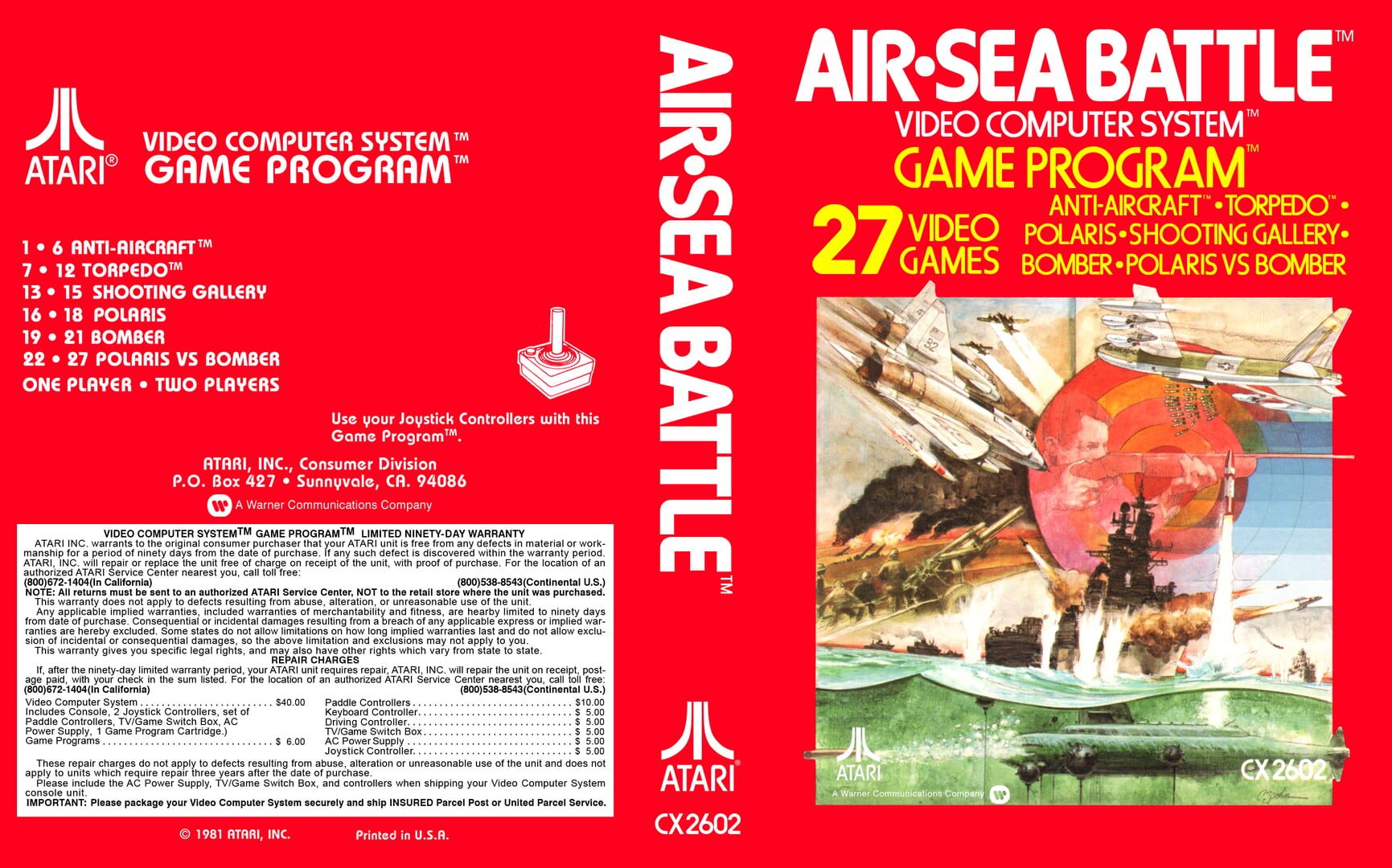 Foto do jogo Air-Sea Battle