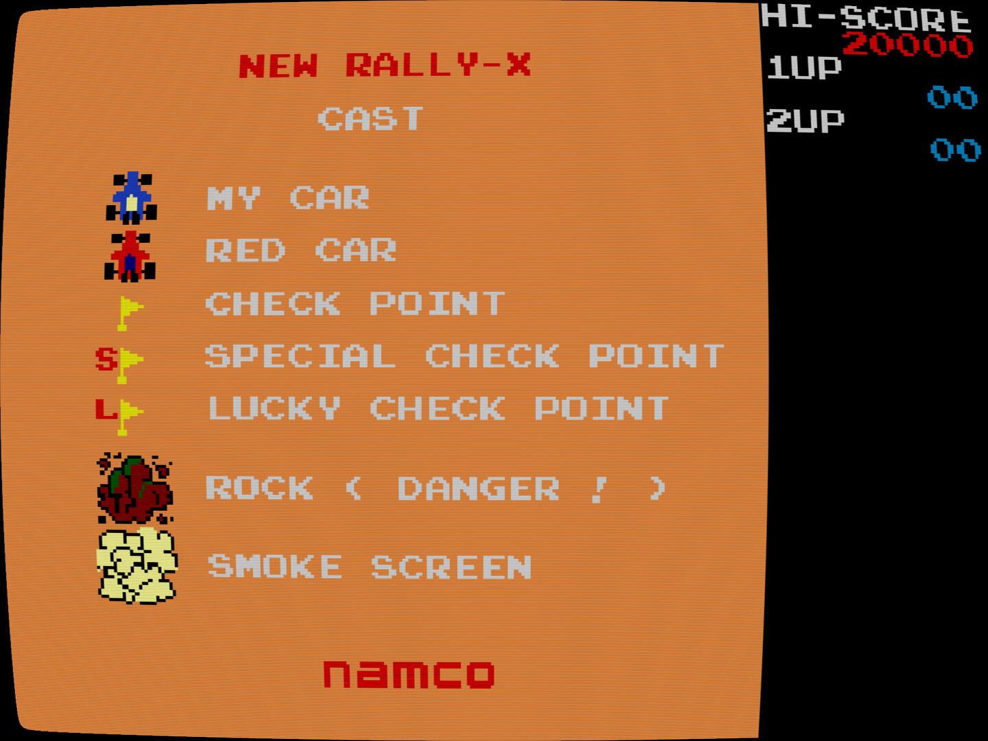 Foto do jogo New Rally-X