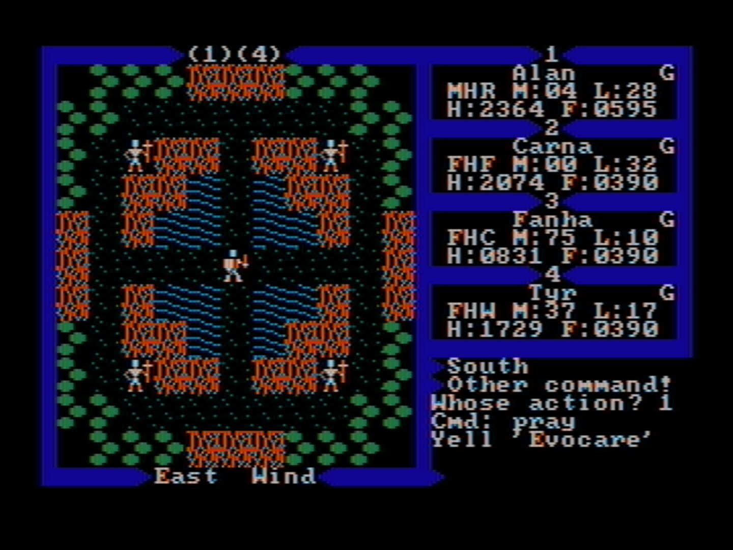 Foto do jogo Ultima III: Exodus