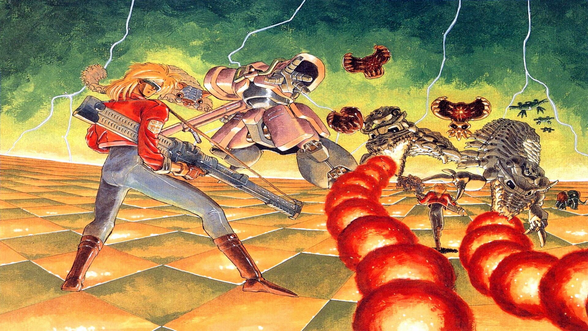 Foto do jogo Space Harrier
