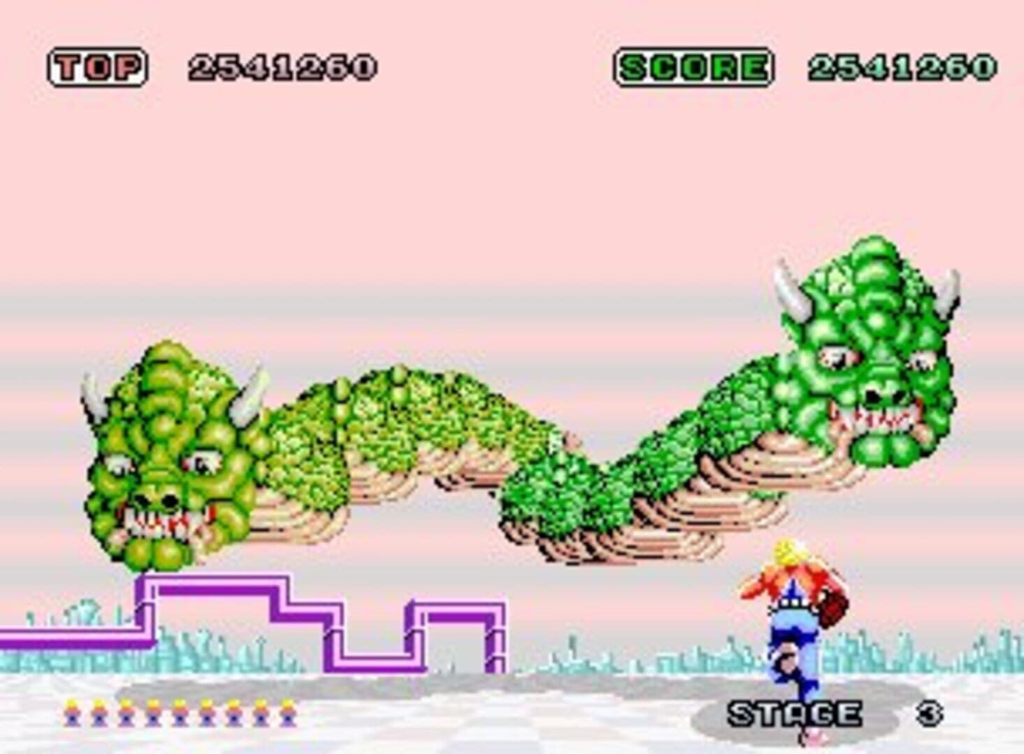 Foto do jogo Space Harrier