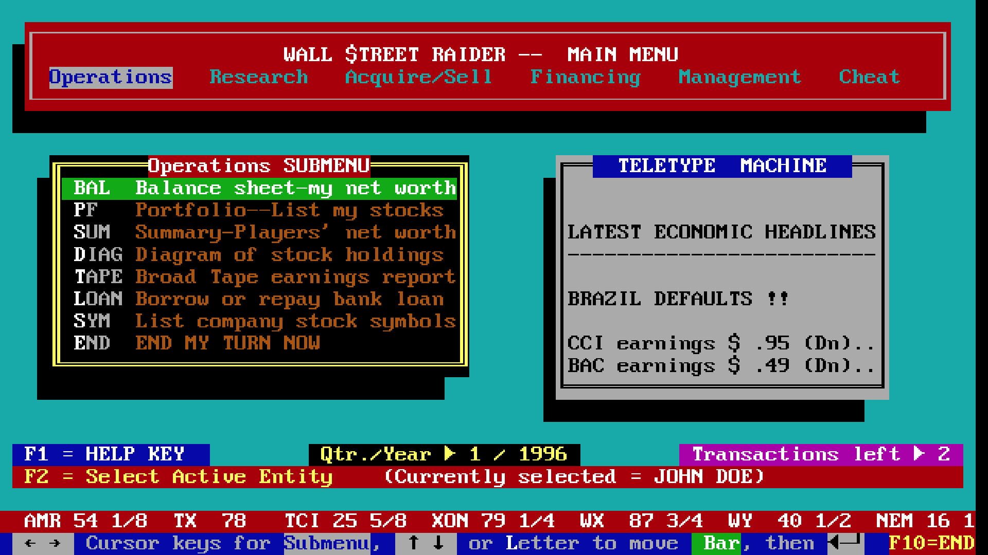 Foto do jogo Wall Street Raider