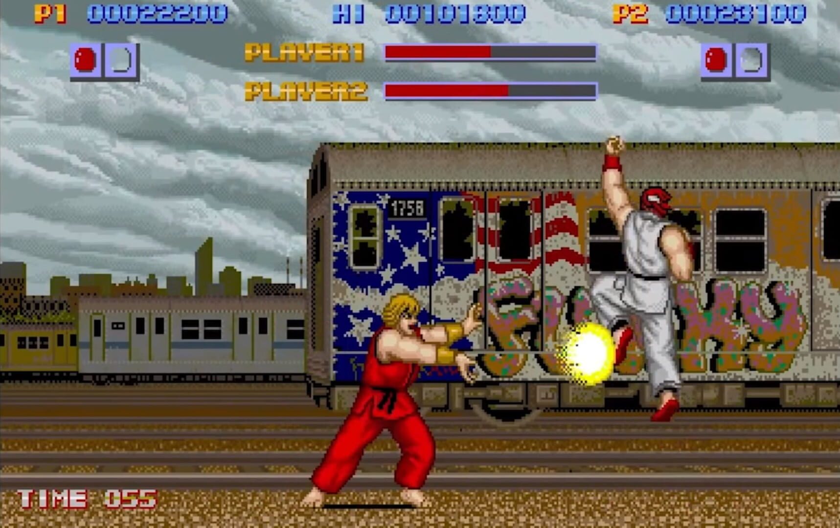 Foto do jogo Street Fighter