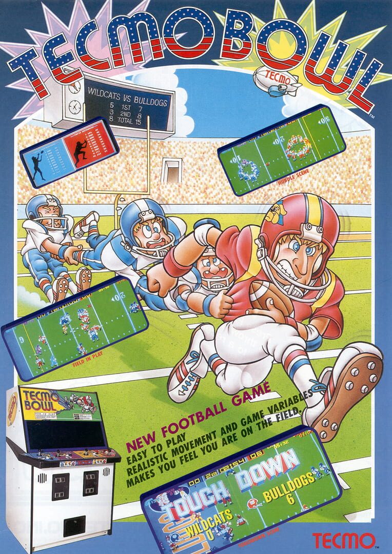 Foto do jogo Tecmo Bowl