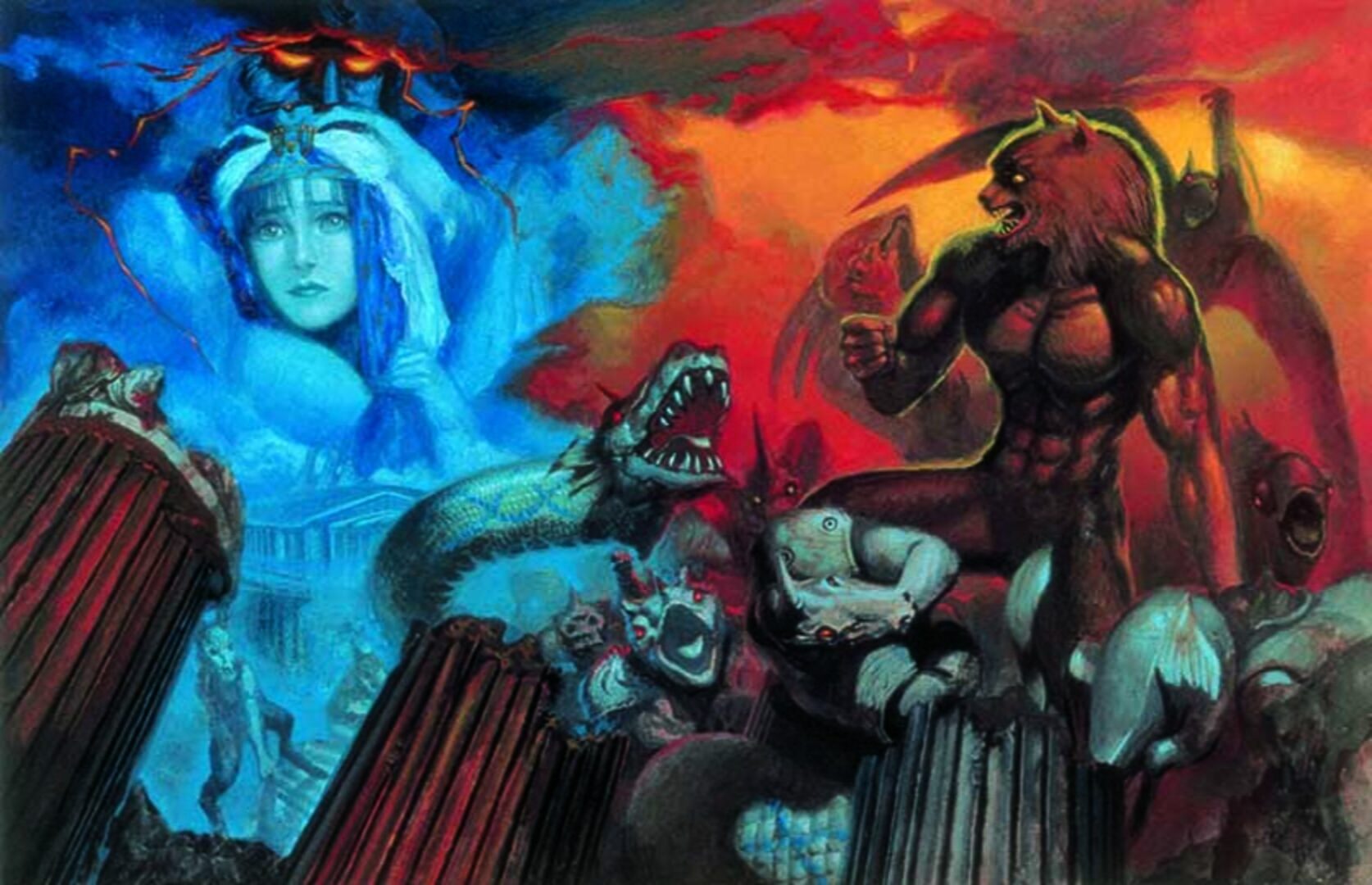 Foto do jogo Altered Beast