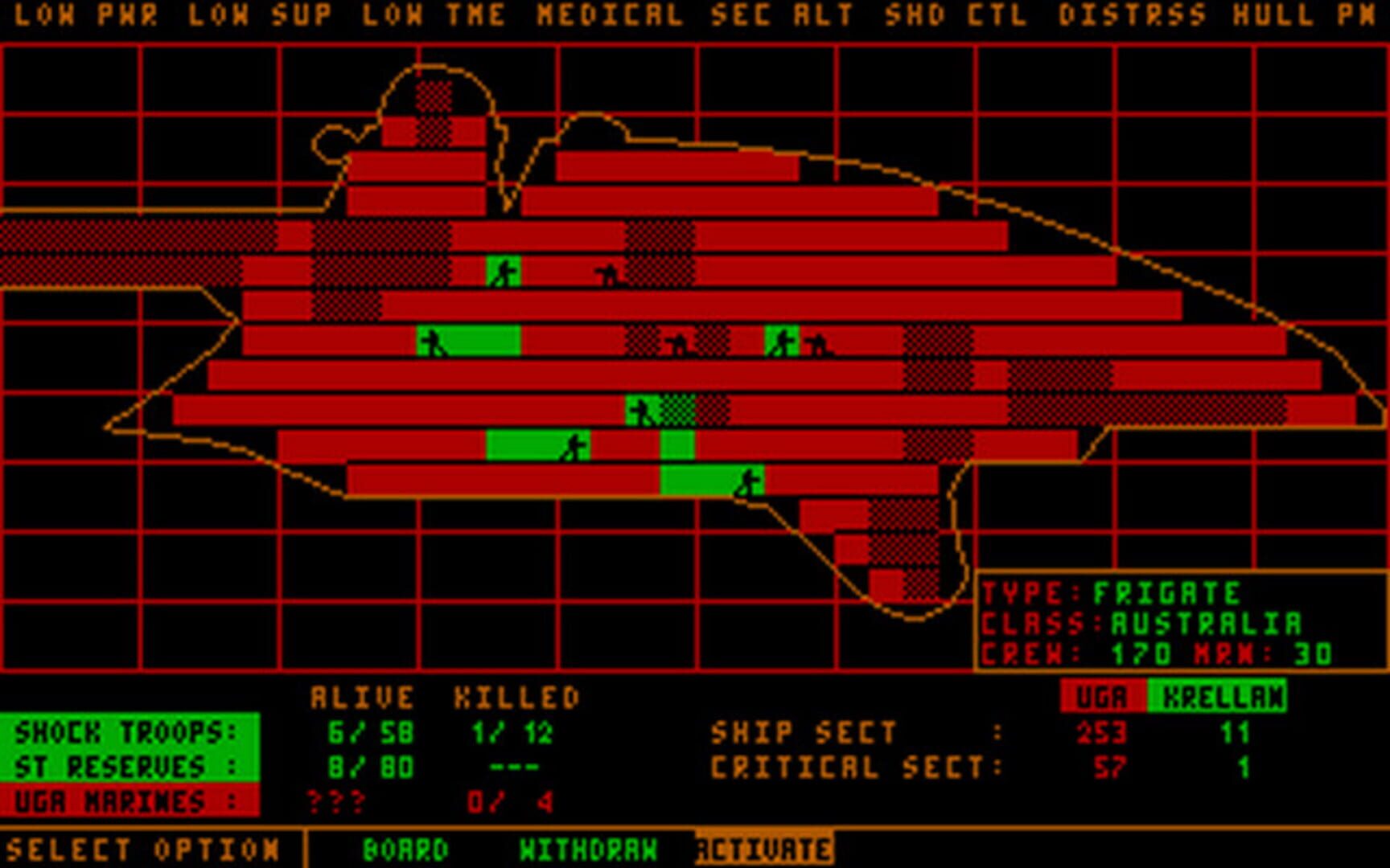 Foto do jogo Star Fleet II: Krellan Commander