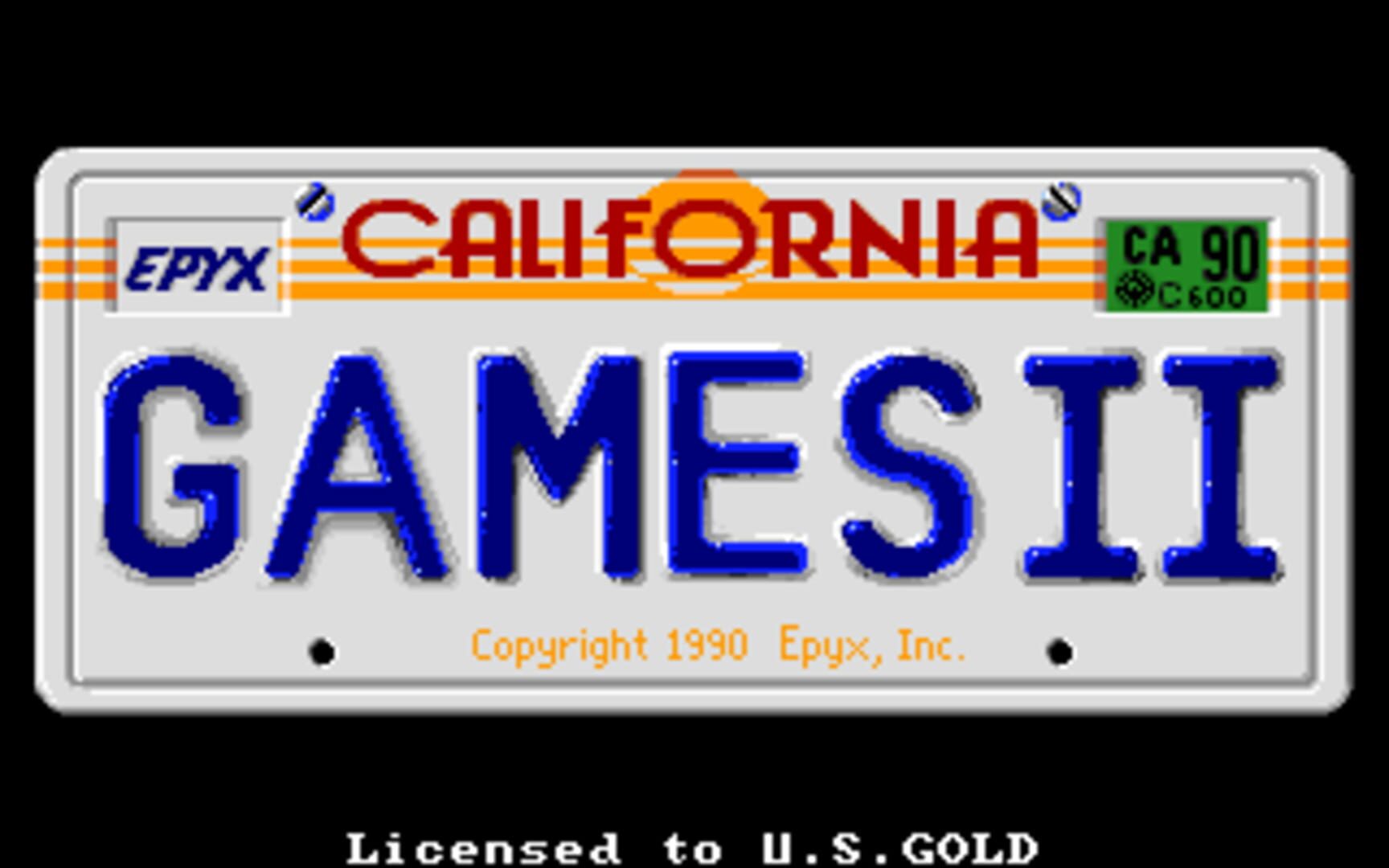 Foto do jogo California Games II
