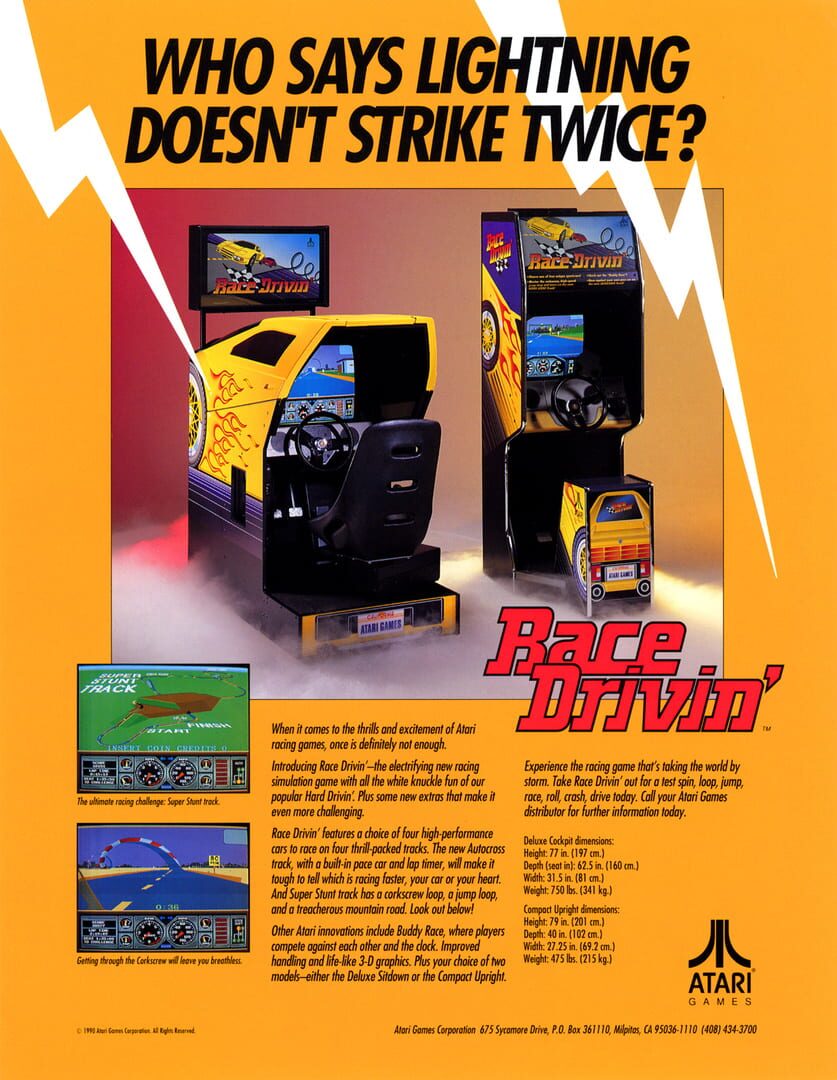 Foto do jogo Race Drivin'