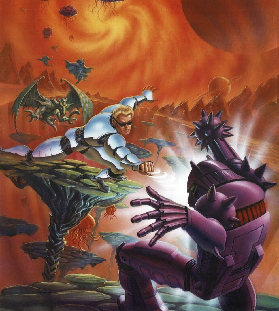 Foto do jogo Street Fighter 2010: The Final Fight
