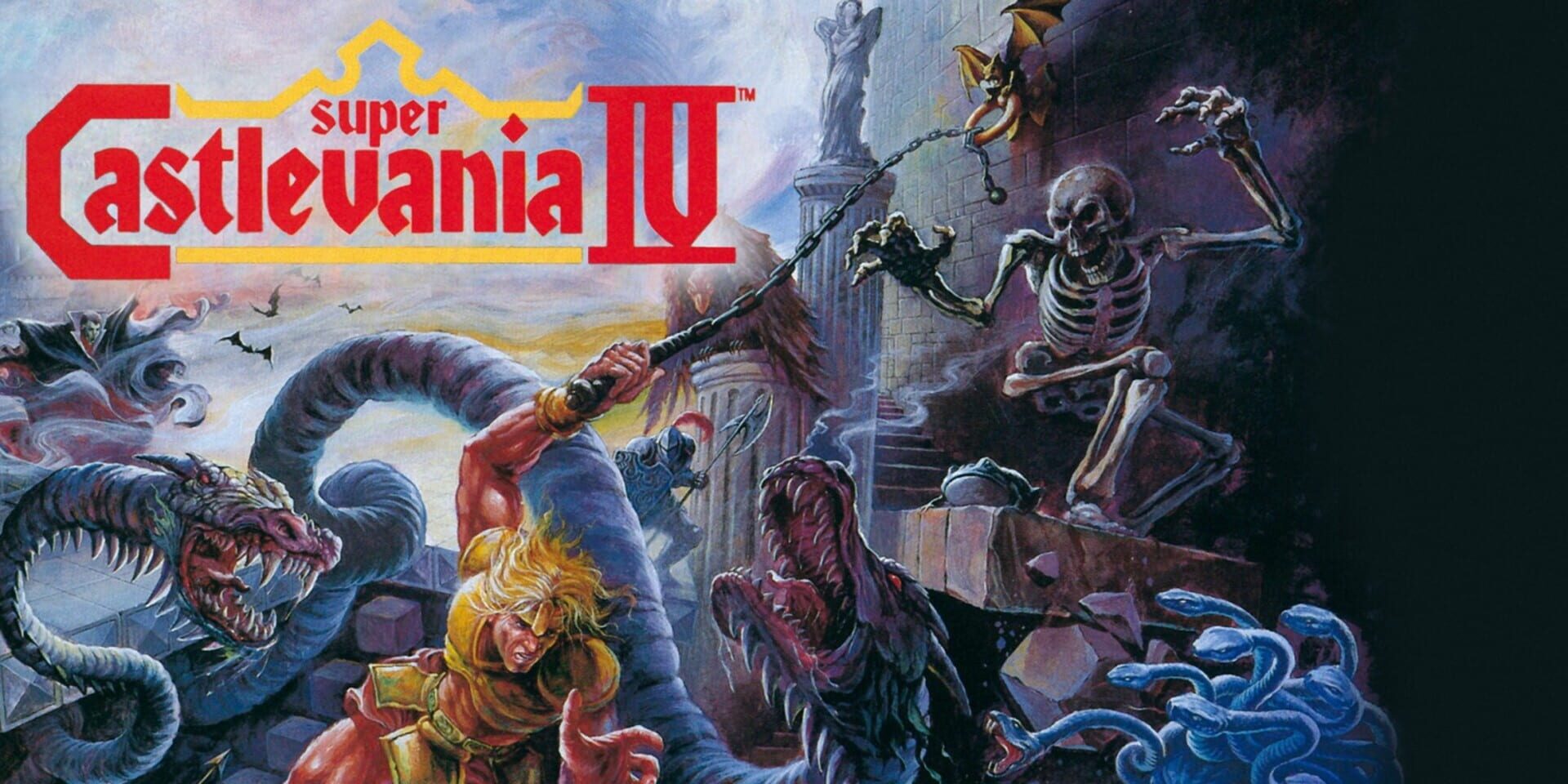 Foto do jogo Super Castlevania IV