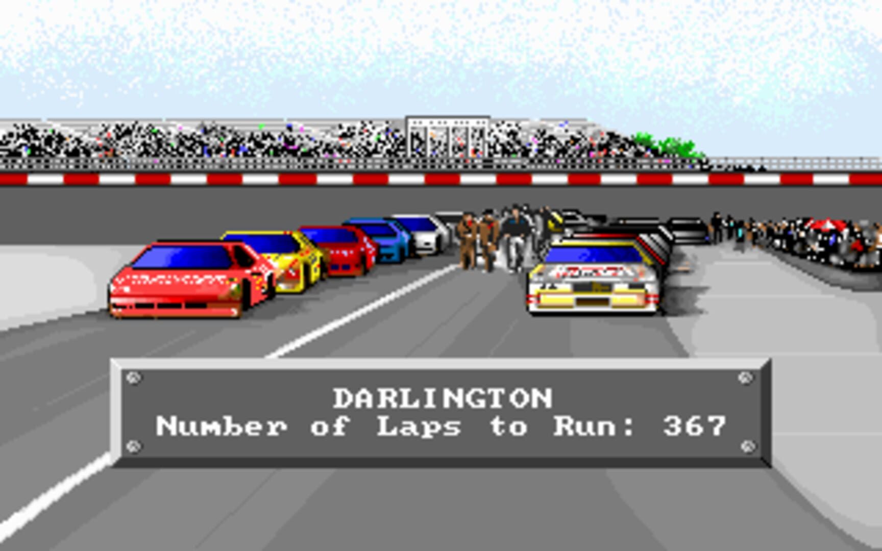 Foto do jogo Bill Elliott's NASCAR Challenge