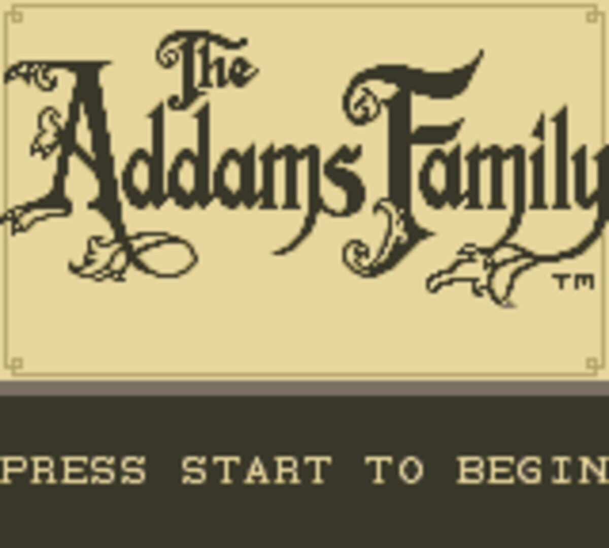 Foto do jogo The Addams Family