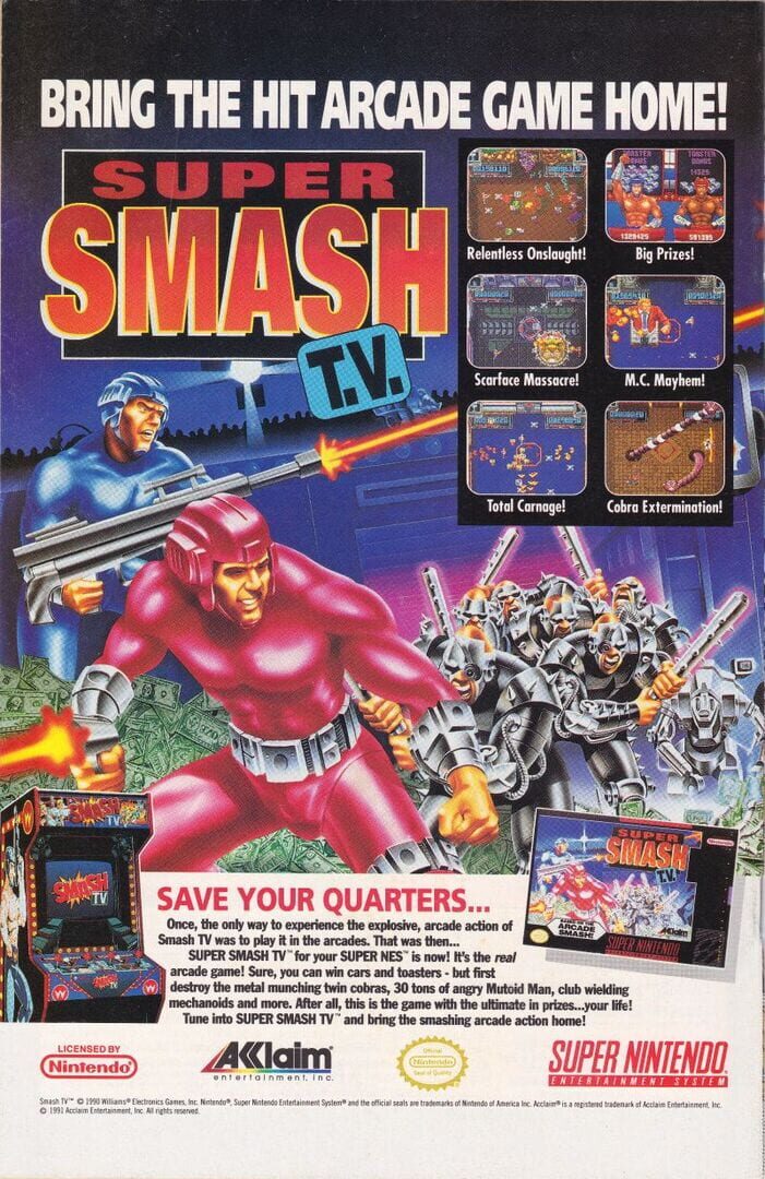 Foto do jogo Super Smash T.V.