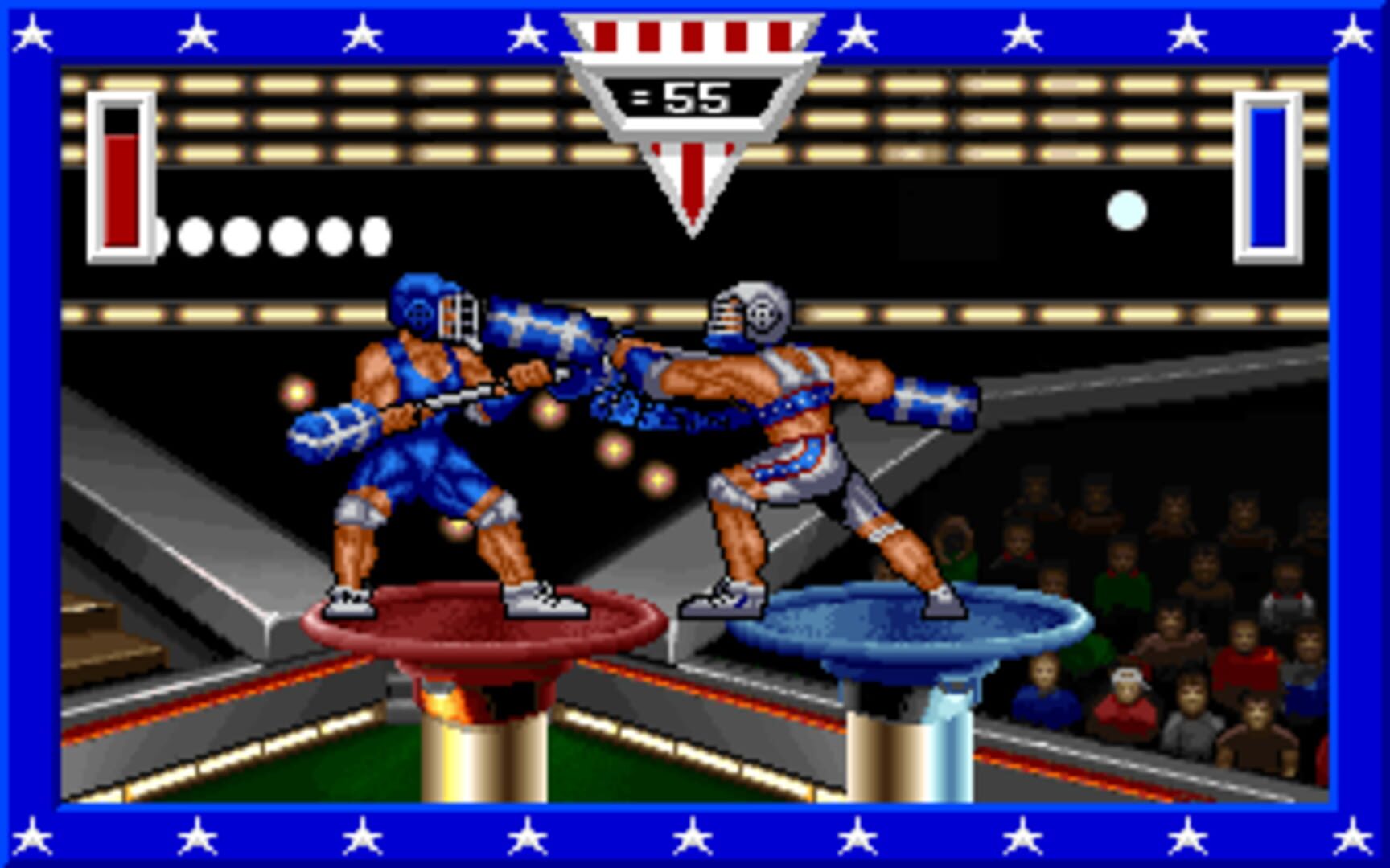 Foto do jogo American Gladiators