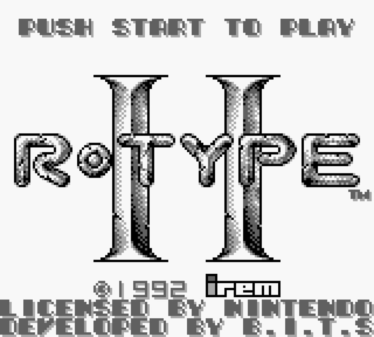 Foto do jogo R-Type II
