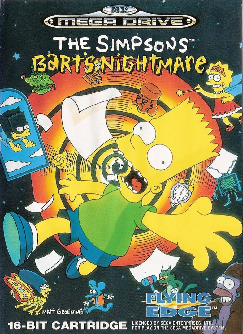 Foto do jogo The Simpsons: Bart's Nightmare