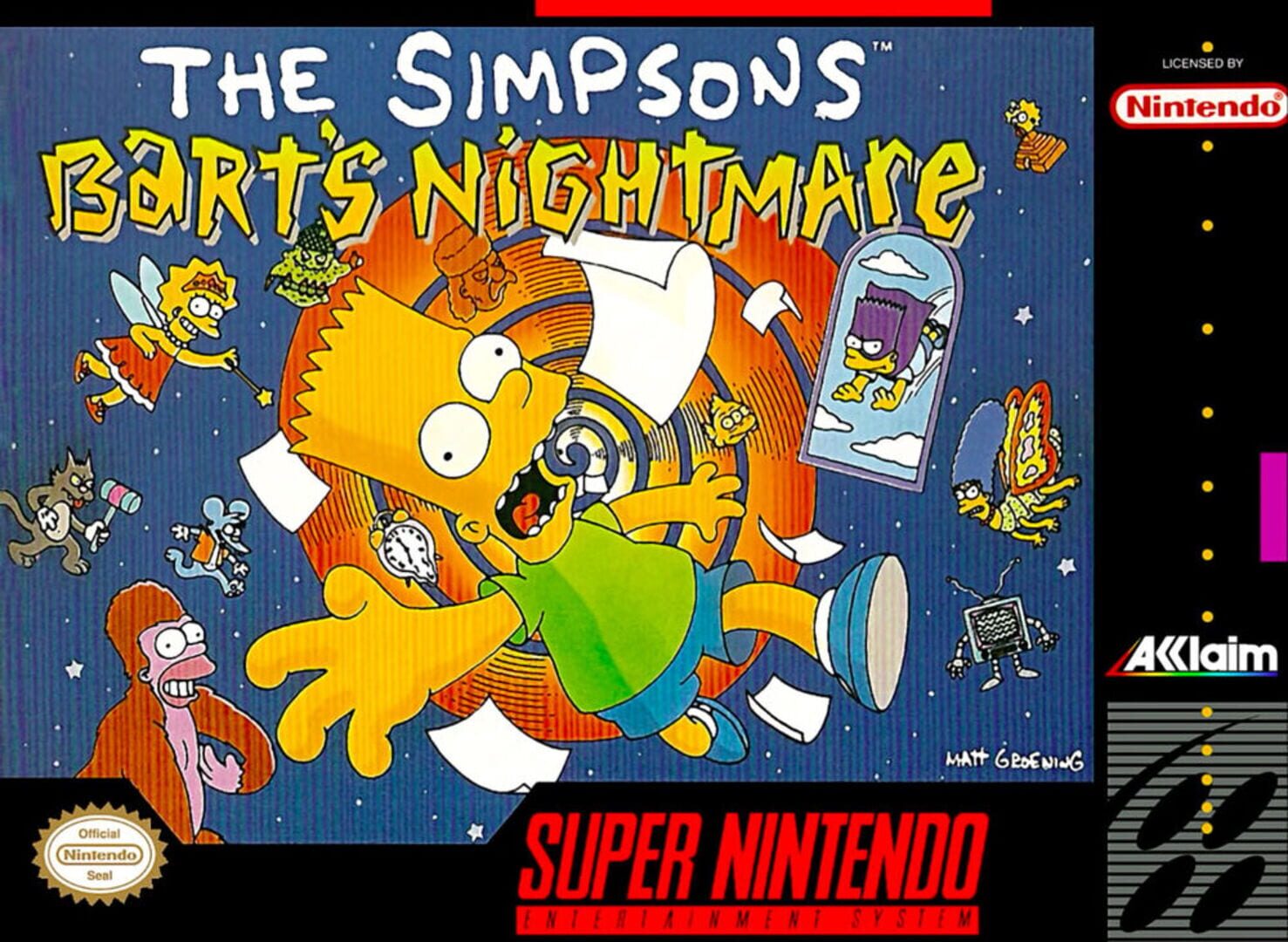 Foto do jogo The Simpsons: Bart's Nightmare