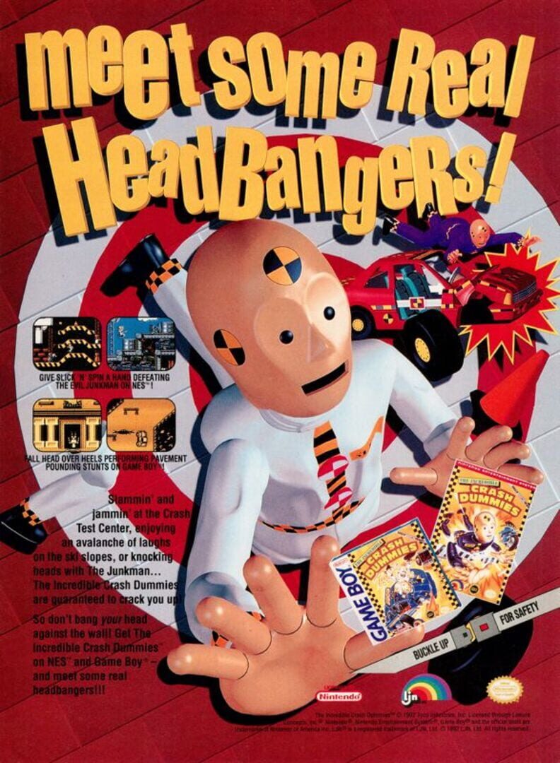 Foto do jogo The Incredible Crash Dummies