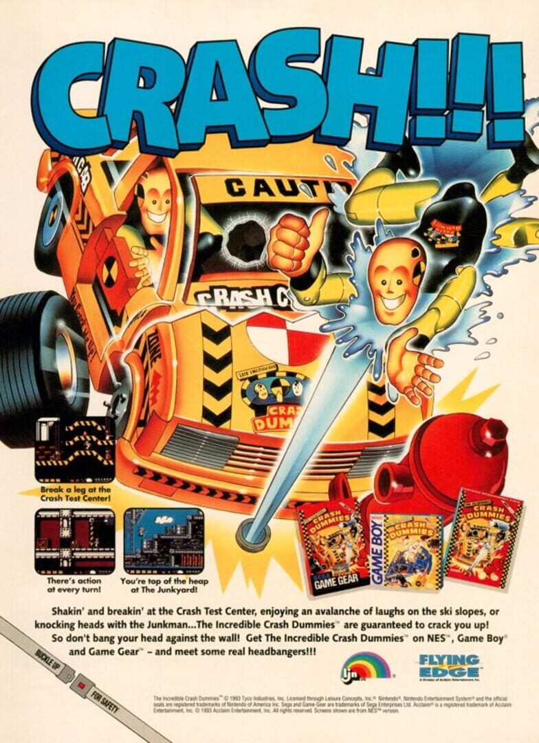 Foto do jogo The Incredible Crash Dummies