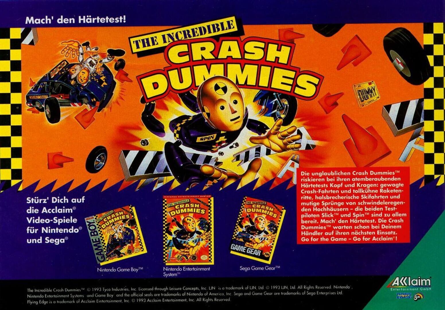 Foto do jogo The Incredible Crash Dummies