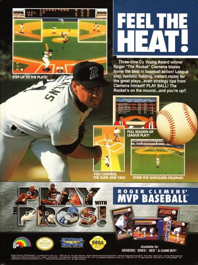 Foto do jogo Roger Clemens' MVP Baseball