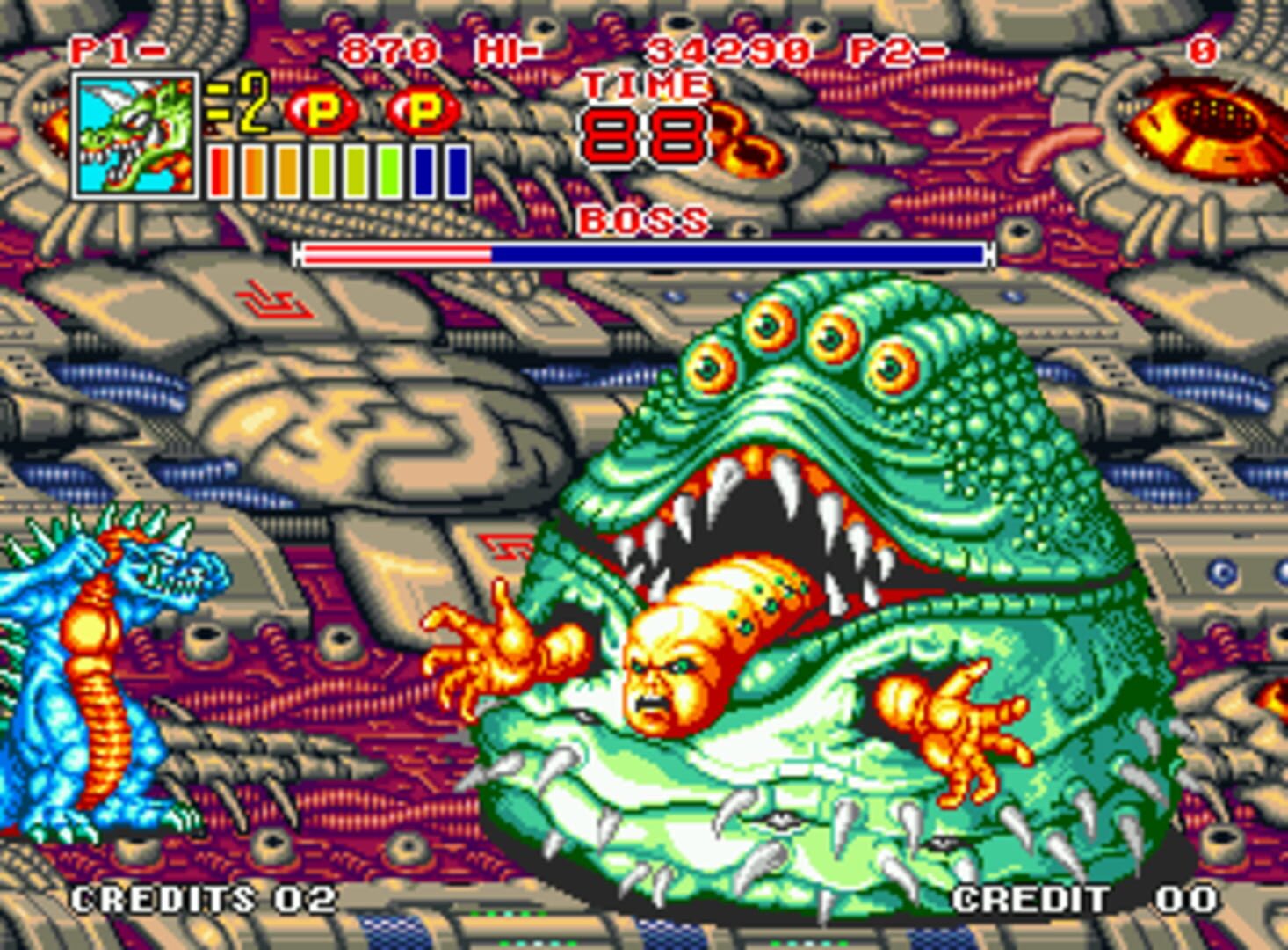 Foto do jogo King of the Monsters 2