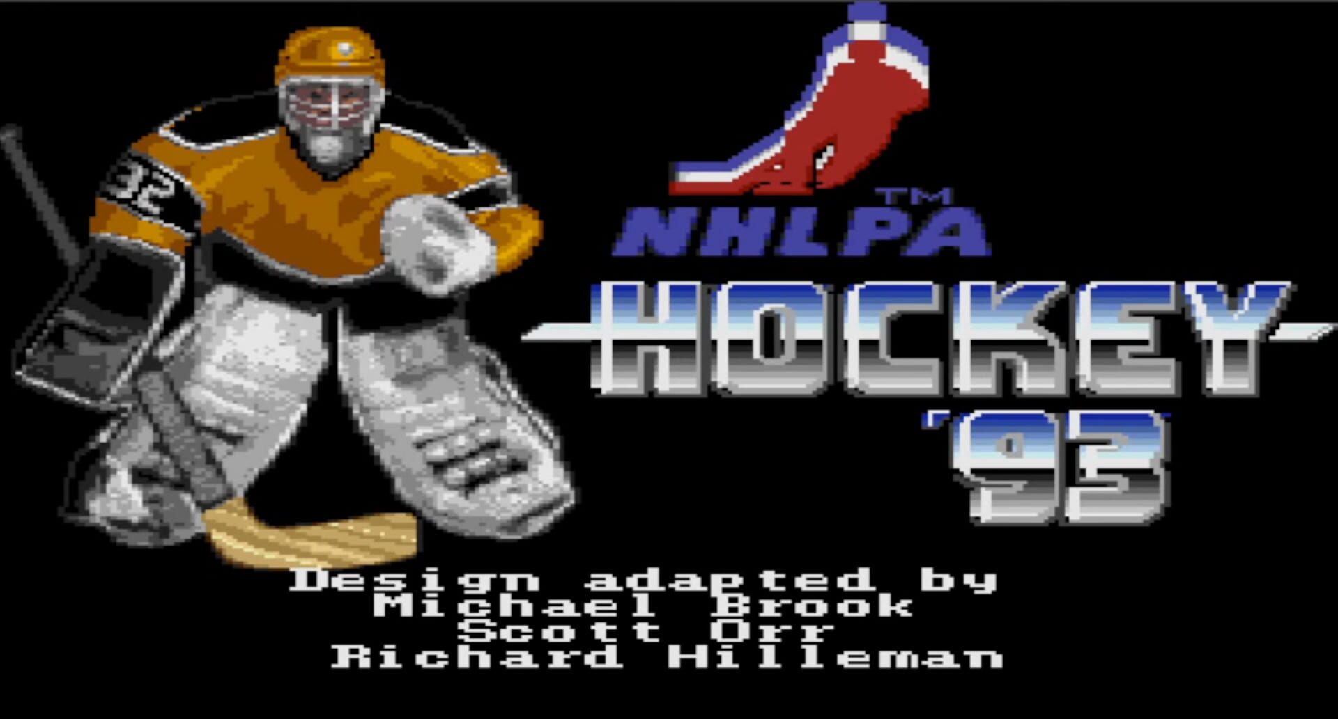 Foto do jogo NHLPA Hockey 93