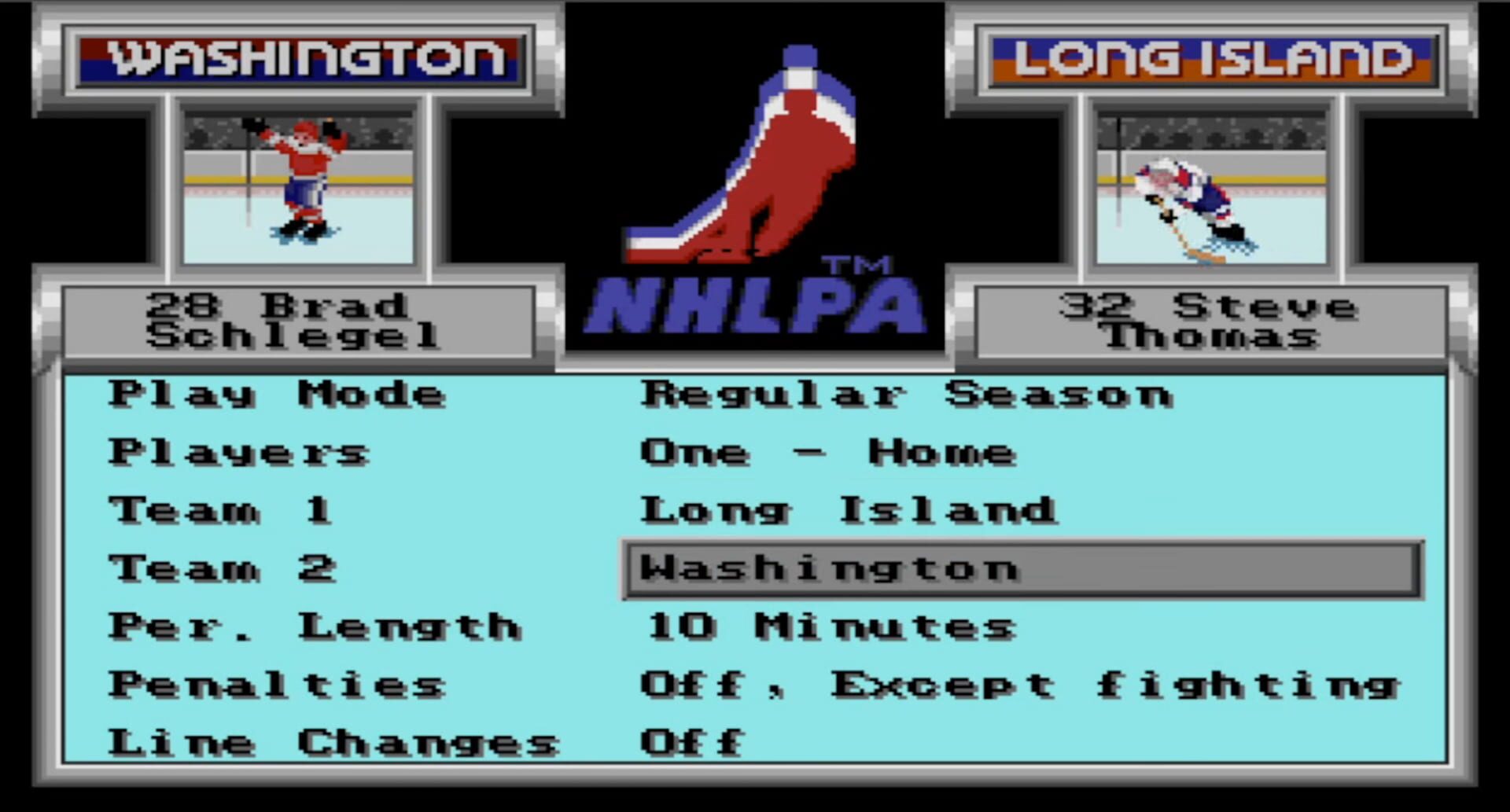 Foto do jogo NHLPA Hockey 93