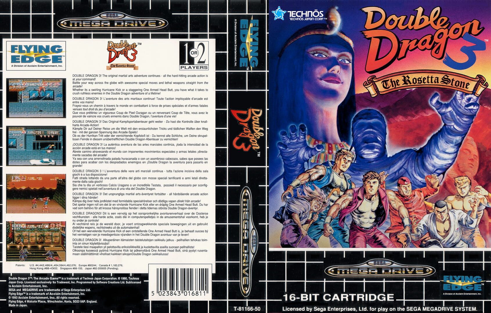 Foto do jogo Double Dragon 3: The Arcade Game