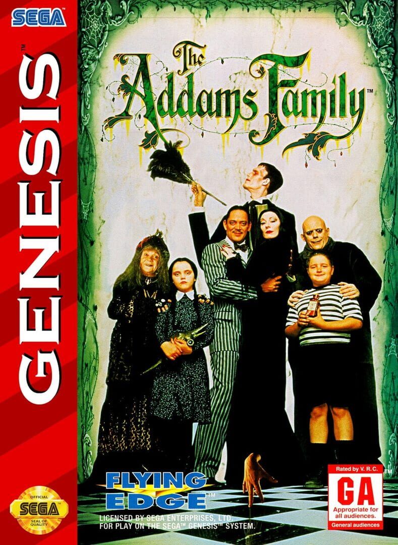 Foto do jogo The Addams Family