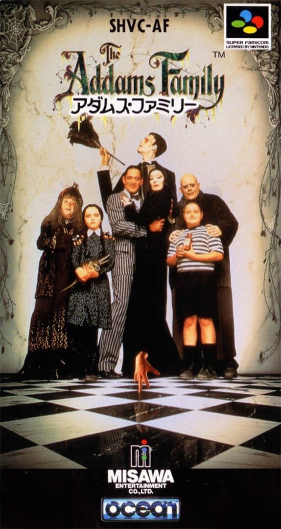 Foto do jogo The Addams Family