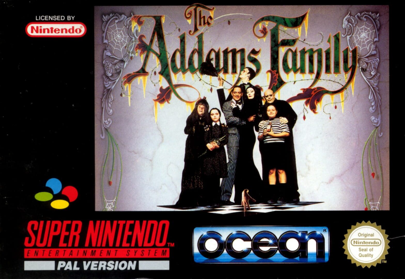 Foto do jogo The Addams Family