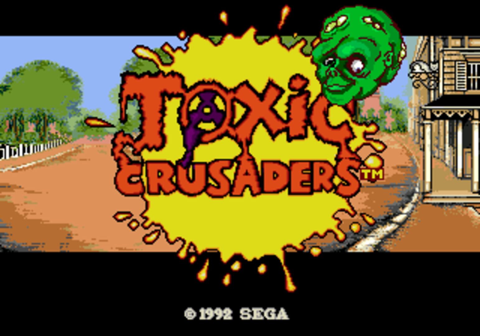 Foto do jogo Toxic Crusaders