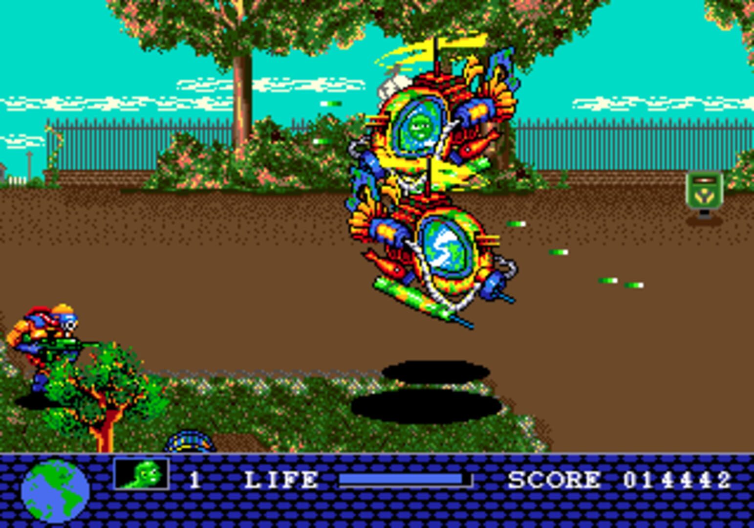 Foto do jogo Toxic Crusaders