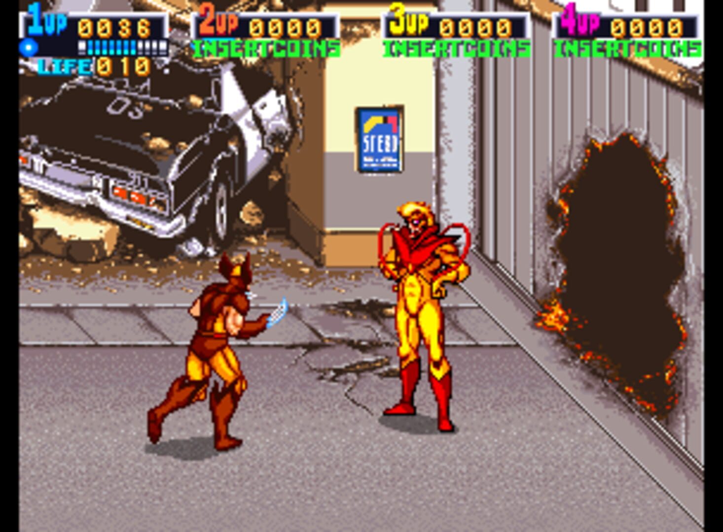 Foto do jogo X-Men