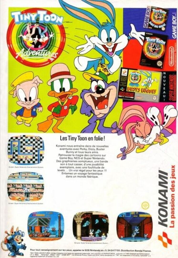 Foto do jogo Tiny Toon Adventures: Buster Busts Loose!