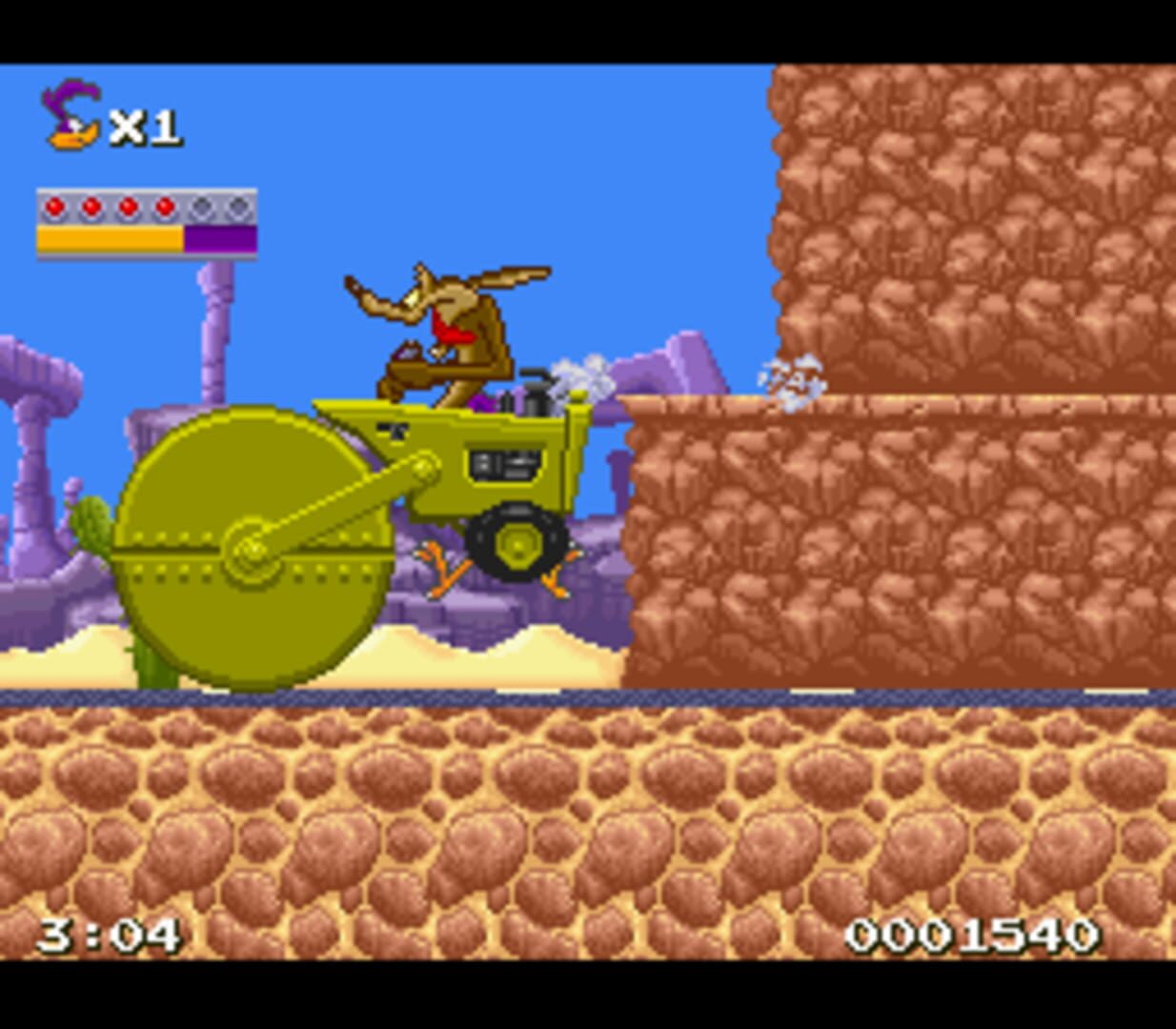 Foto do jogo Road Runner's Death Valley Rally