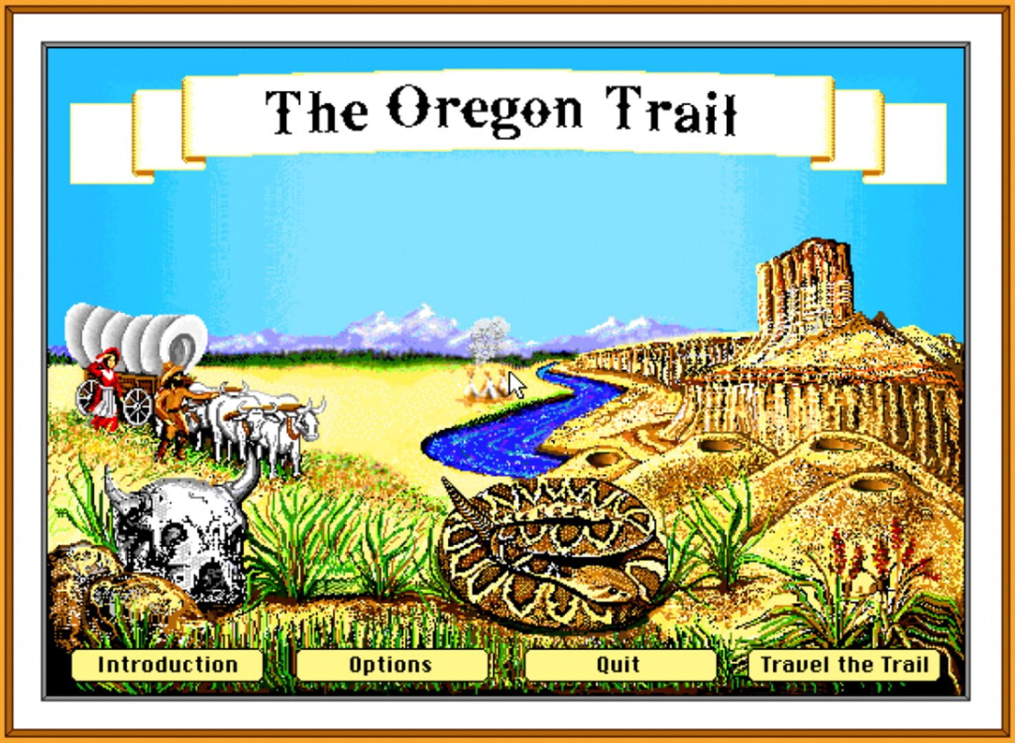 Foto do jogo The Oregon Trail Deluxe