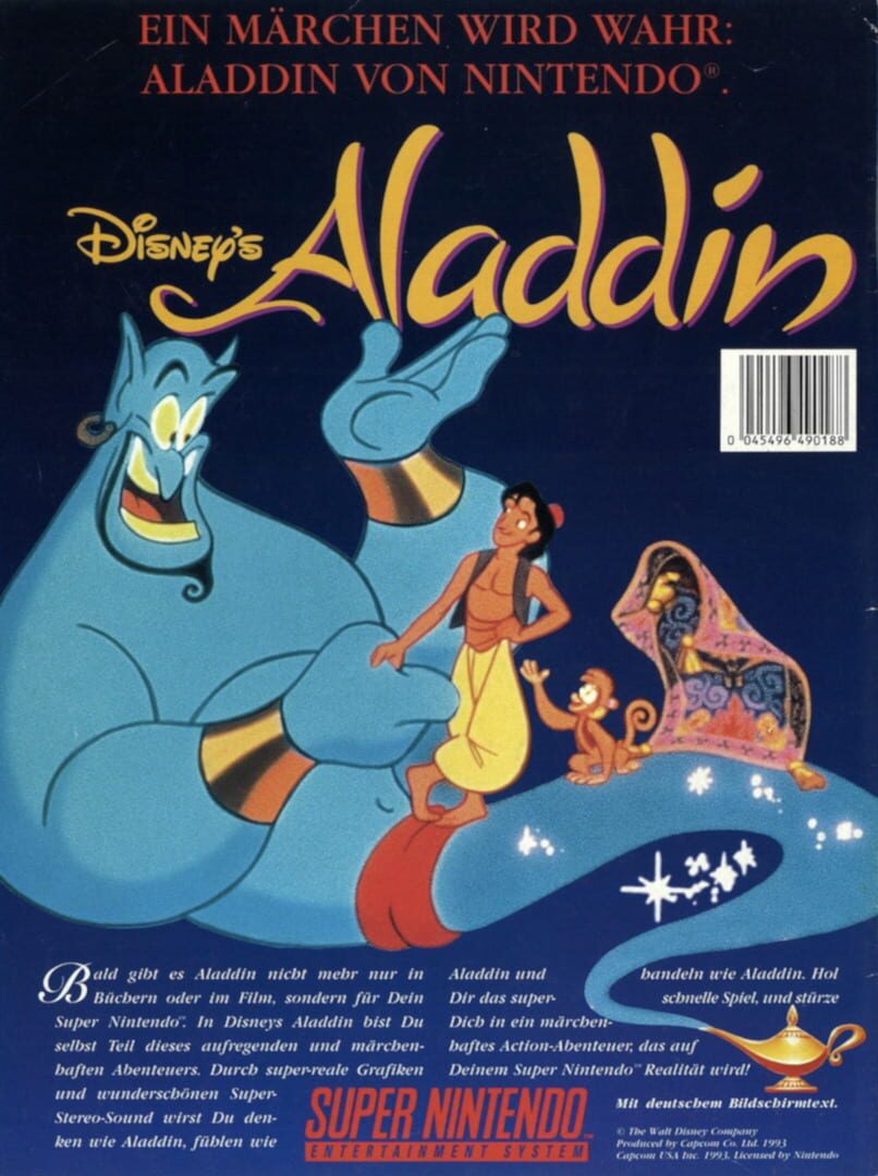 Foto do jogo Disney's Aladdin