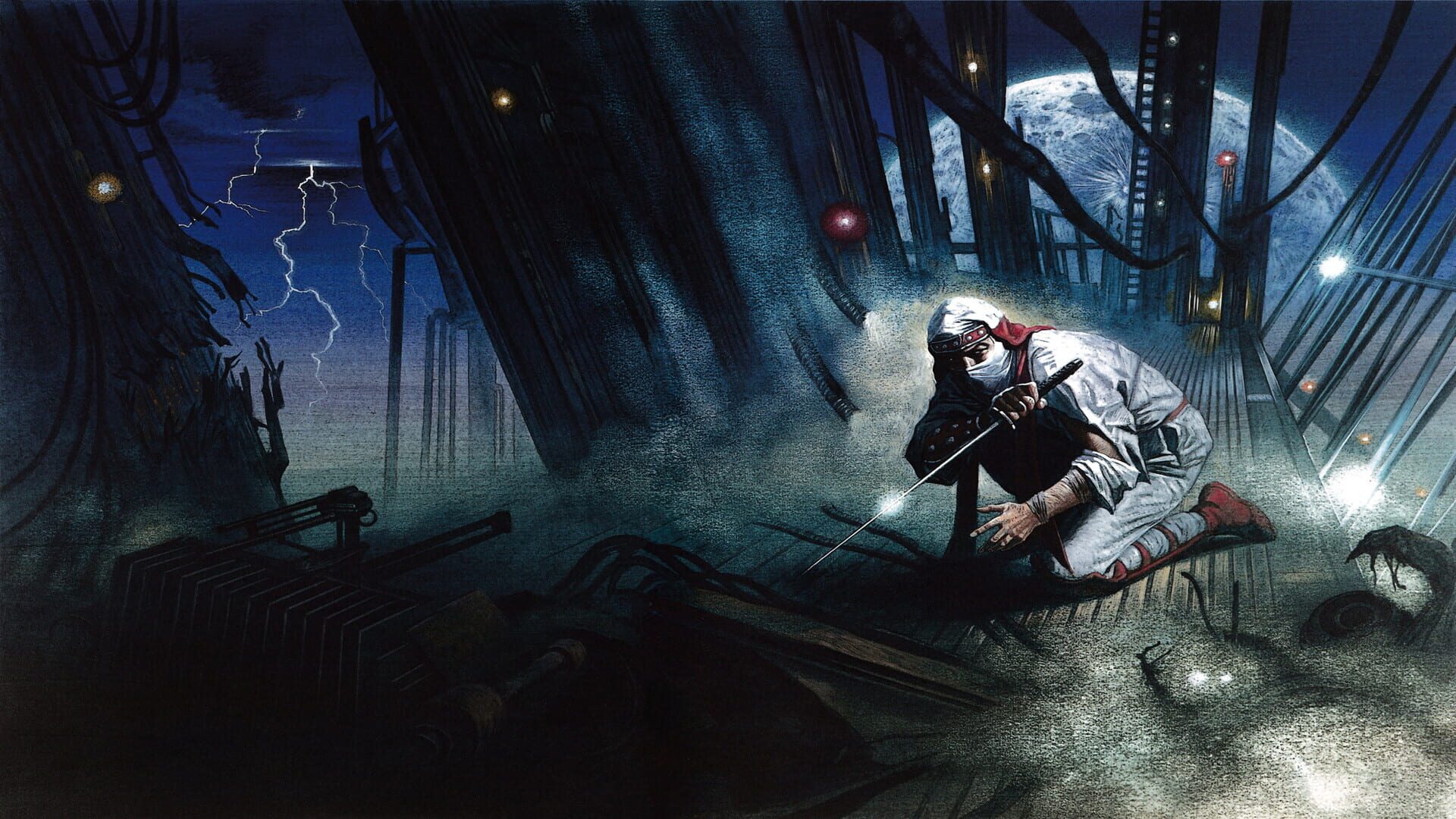 Foto do jogo Shinobi III: Return of the Ninja Master