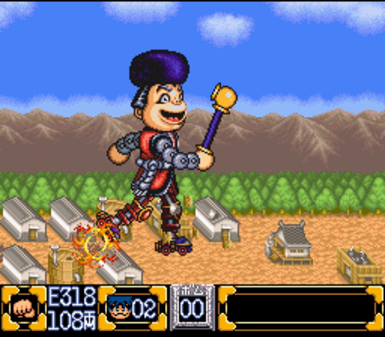 Foto do jogo Ganbare Goemon 2: Kiteretsu Shogun McGuiness