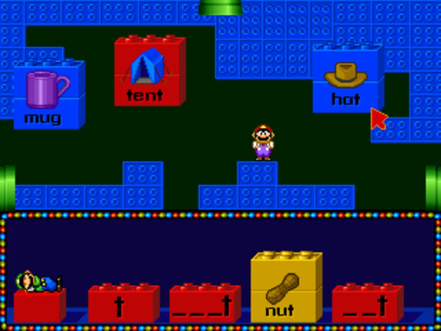 Foto do jogo Mario's Early Years! Fun with Letters