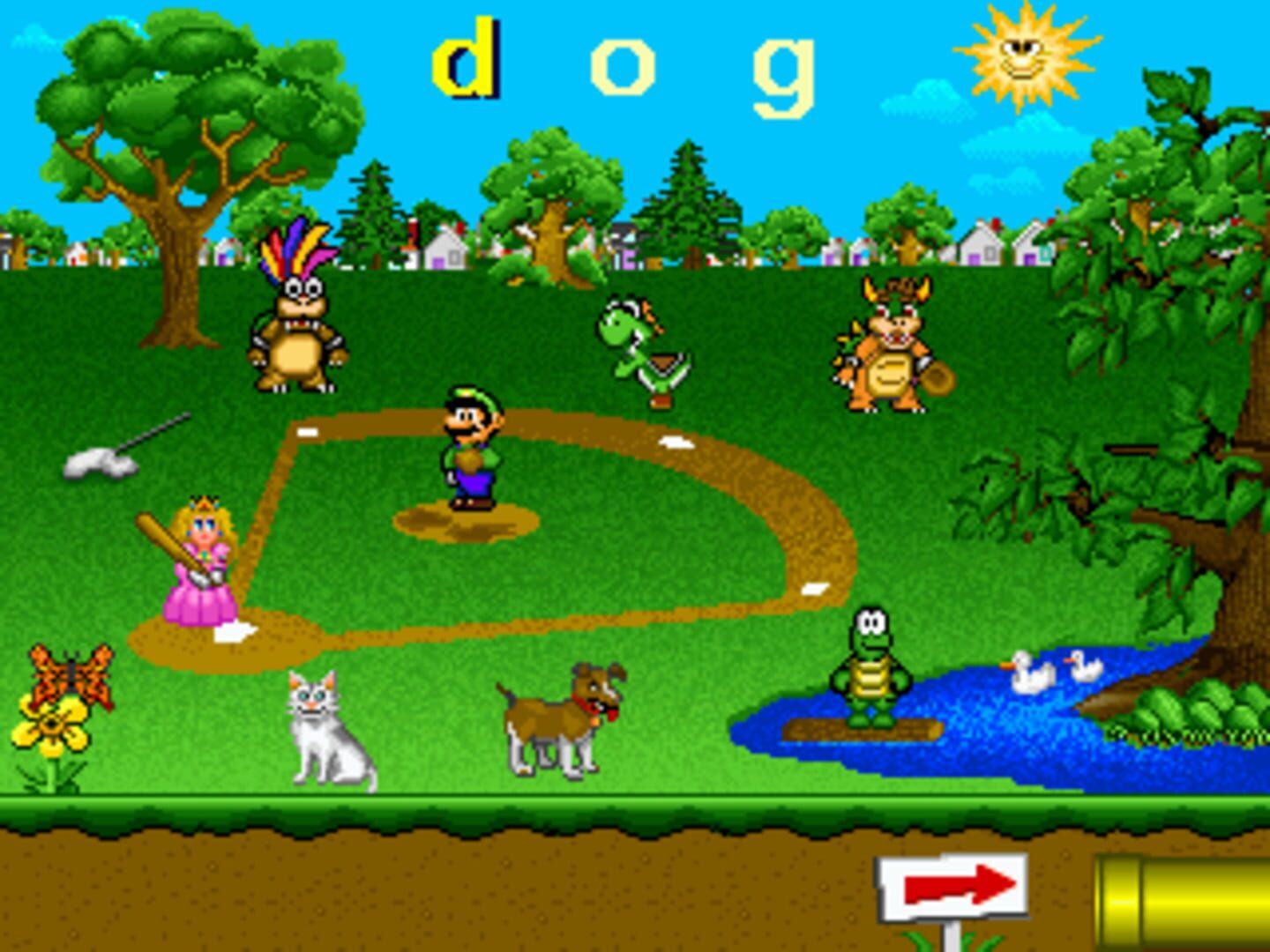 Foto do jogo Mario's Early Years! Fun with Letters