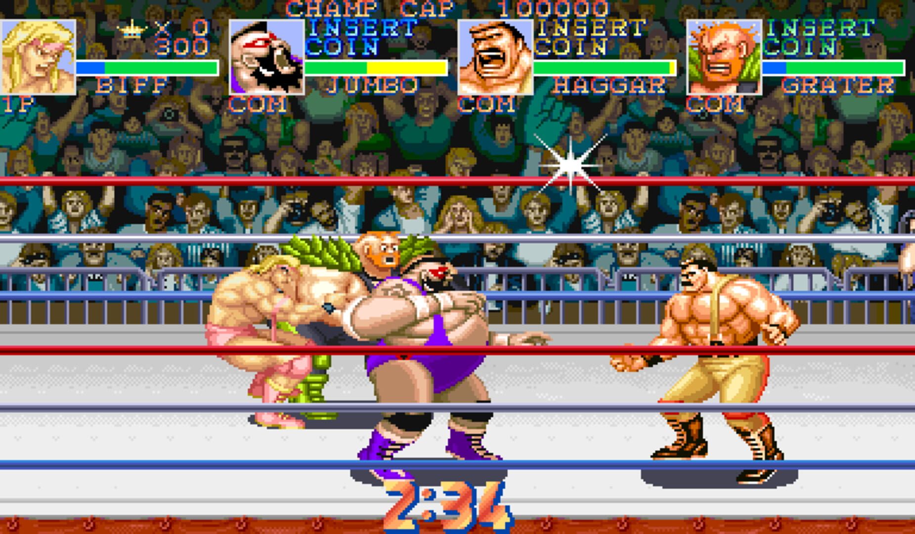Foto do jogo Saturday Night Slam Masters