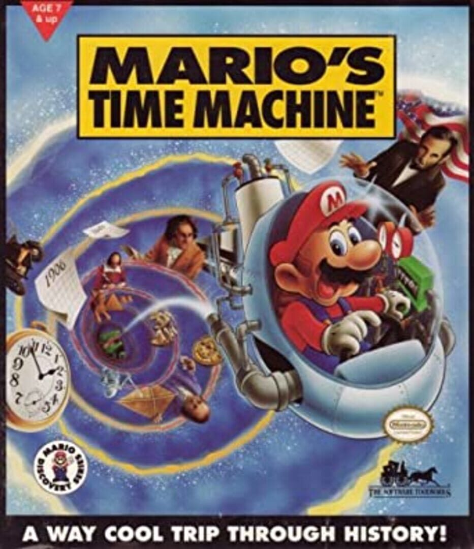 Foto do jogo Mario's Time Machine