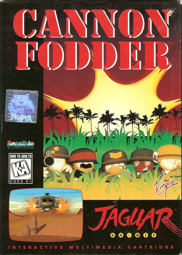 Foto do jogo Cannon Fodder