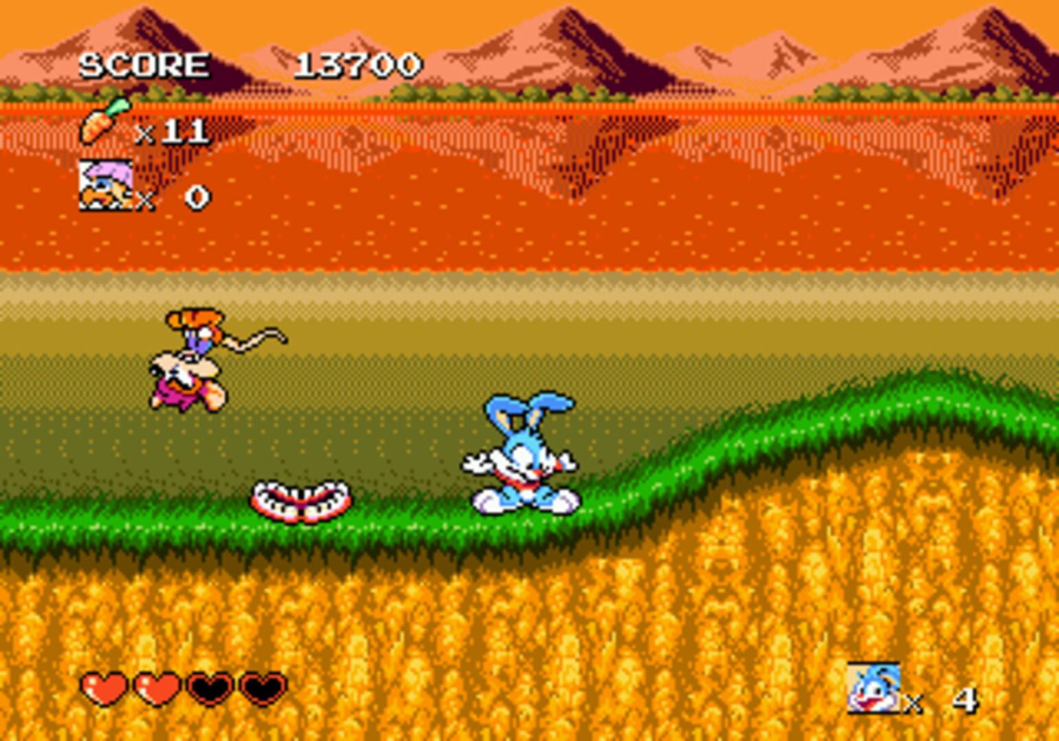 Foto do jogo Tiny Toon Adventures: Buster's Hidden Treasure