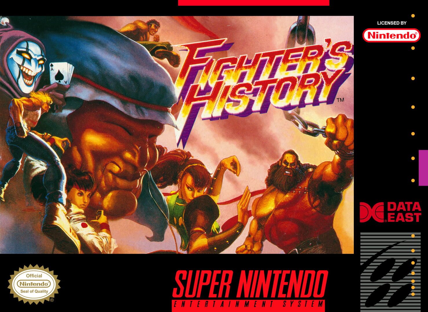 Foto do jogo Fighter's History