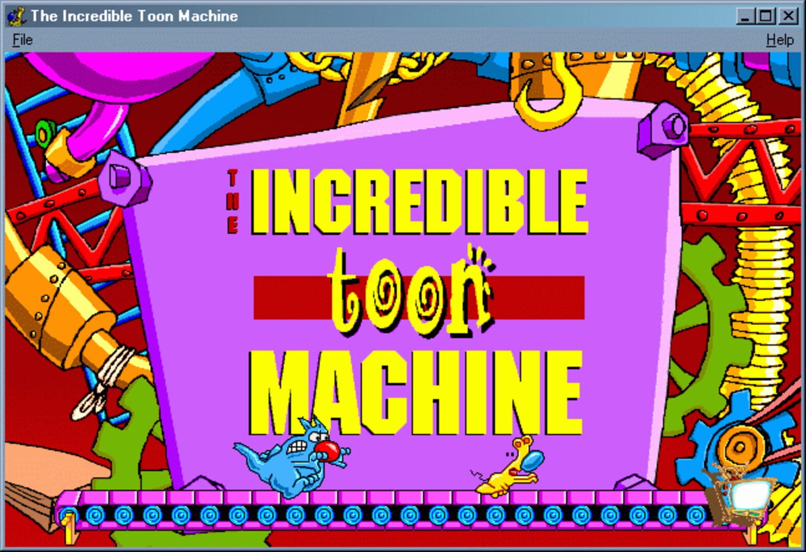 Foto do jogo The Incredible Toon Machine