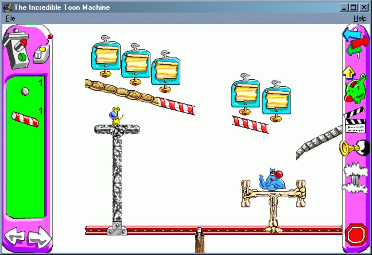 Foto do jogo The Incredible Toon Machine